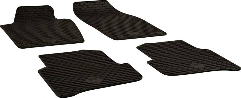 Walser Passform Fußmatten Gummi RubberLine für Skoda Fabia III 08/2014-Heute 4-teilig von Walser