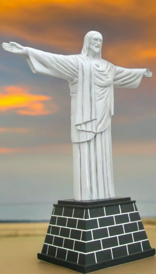 Walt-Deko Dekofigur XXL Christus Statue Rio Brasilien 400cm hoch von Walt-Deko