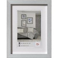 Walther Design Bilderrahmen, Construction Designrahmen, Silber, 21x29,7 cm - silberfarben von Walther Design