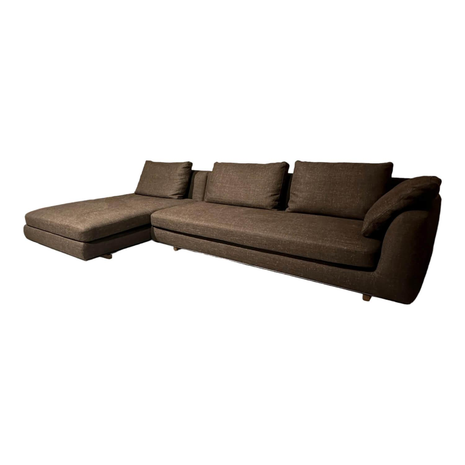 Ecksofa Tama Living Stoff B&B Spora 2038350 Braun Super Kufen Massivholz Eiche W... Ecksofa Tama Living Stoff B&B Spora 2038350 Braun Super Kufen Massivholz Eiche W... von Walter Knoll
