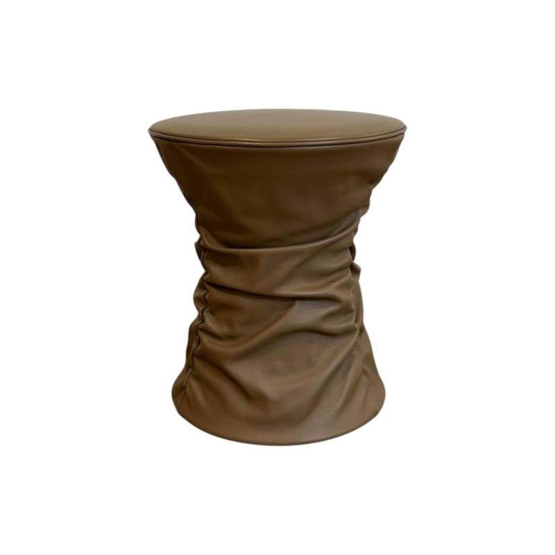 Hocker Bellows 222 H1 Leder Elen Fango Braun Gestell Holzkonstruktion Mit Gasfed... von Walter Knoll