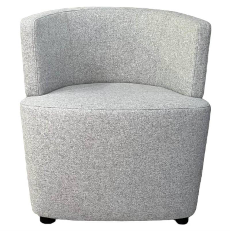 Sessel Joey 261-10 Stoff Divina Melange 2 120 Hellgrau Untergestell Buche Schwar... von Walter Knoll