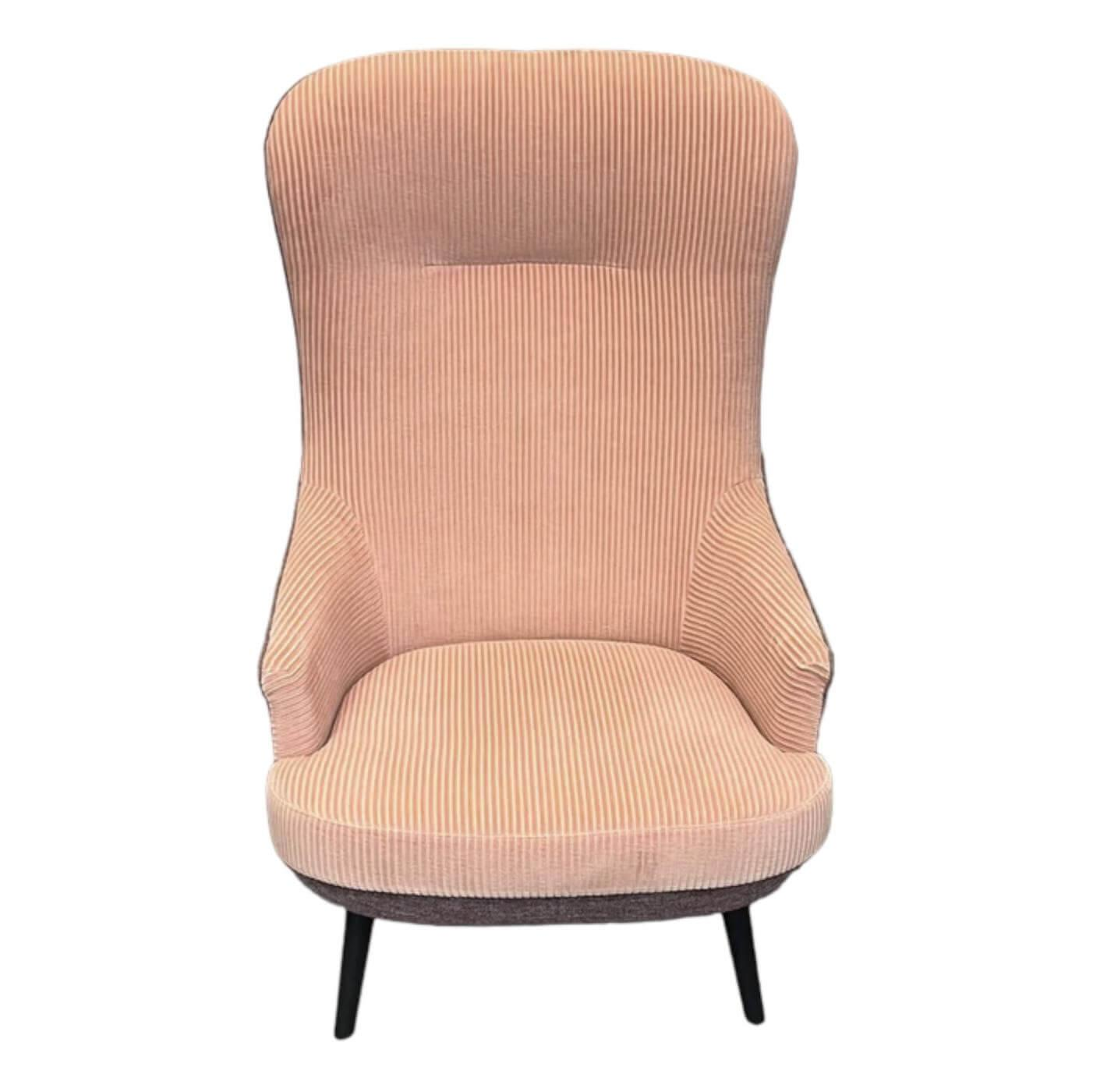 Sessel Relaxchair 375 Stoff Kvadrat Phlox 0633 Rücken Stoff Gaia 7887 Amethyst G... von Walter Knoll