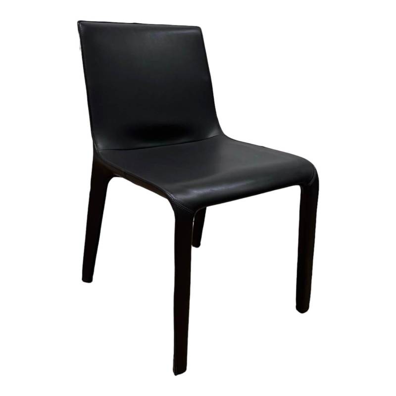 Stuhl Gio Leder Bronco Chocolate von Walter Knoll