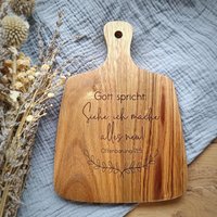 Jahreslosung 2026 | Holzbrett Bibelvers Schneidebrett Kirche Geschenkidee Akazie Personalisiert Wunschgravur Offenbarung 21 Jahreslosung 2026 | Holzbrett Bibelvers Schneidebrett Kirche Geschenkidee Akazie Personalisiert Wunschgravur Offenbarung 21 von WaltersARTikel