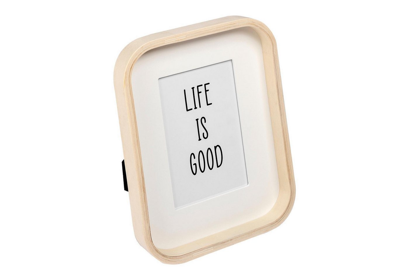 Walther Design Bilder-Collage Einzelbilderrahmen PORTRIL, Beige, B 18 cm, aus MDF mit Holzpassepartout und Glasfront Walther Design Bilder-Collage Einzelbilderrahmen PORTRIL, Beige, B 18 cm, aus MDF mit Holzpassepartout und Glasfront von Walther Design