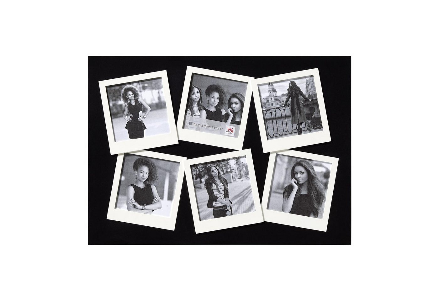 Walther Design Bilderrahmen Collage MOMENTS, Schwarz, 42 x 62 cm, für 4 Bilder Walther Design Bilderrahmen Collage MOMENTS, Schwarz, 42 x 62 cm, für 4 Bilder von Walther Design