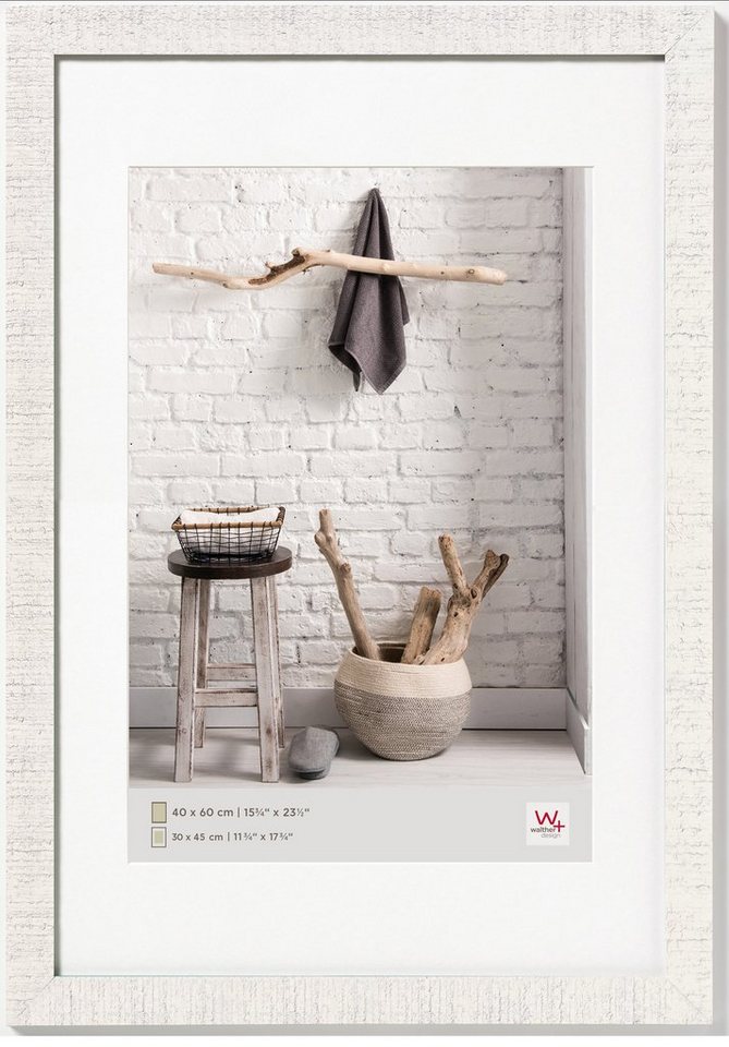 Walther Design Bilderrahmen Holzrahmen Home Großformate 4b Format 40x60 cm von Walther Design