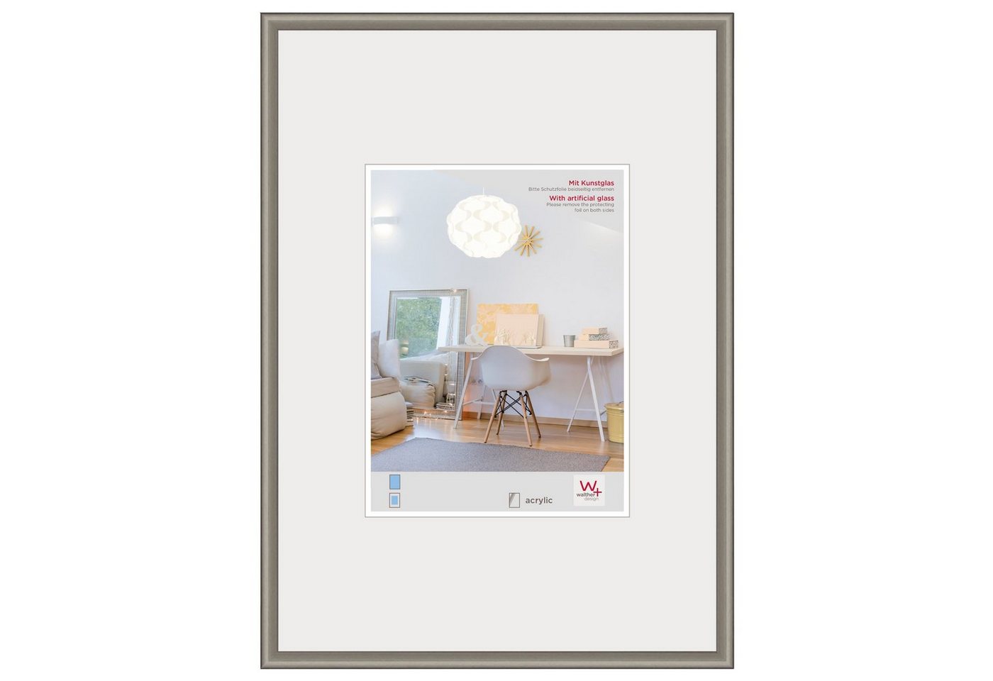 Walther Design Bilderrahmen New Lifestyle mit Kunstglas Walther Design Bilderrahmen New Lifestyle mit Kunstglas von Walther Design