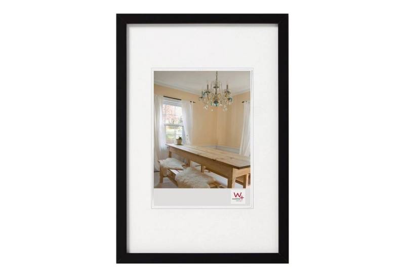Walther Design Bilderrahmen PEPPERS, Holz, Schwarz, 13 x 18 cm, 21 x 29,7 cm, (1 St) von Walther Design