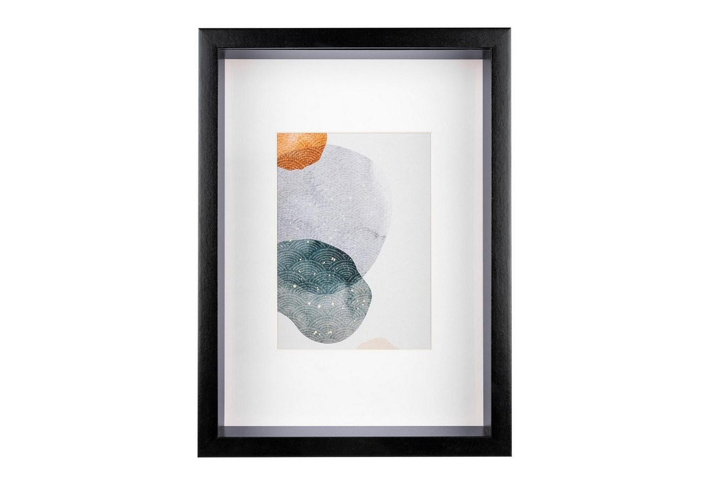 Walther Design Bilderrahmen SHEP, 21 x 30 cm, MDF, Kunstglas, Schwarz, für 1 Bilder (1 St), Ösen für Hoch-und Querformataufhängung von Walther Design