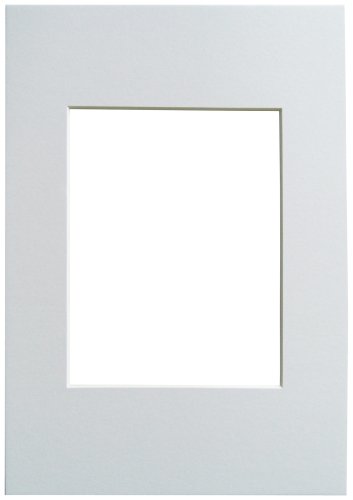 walther design Passepartouts polarweiss für Rahmenformat: 24 x 30 cm, Bildformat: 15 x 20 cm Passepartouts PA430S von walther design