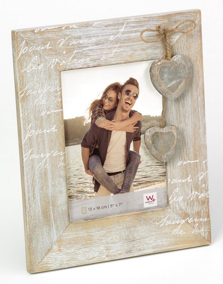 Walther Design Portraitrahmen Le Coeur, für 1 Bilder, Fotorahmen Walther Design Portraitrahmen Le Coeur, für 1 Bilder, Fotorahmen von Walther Design