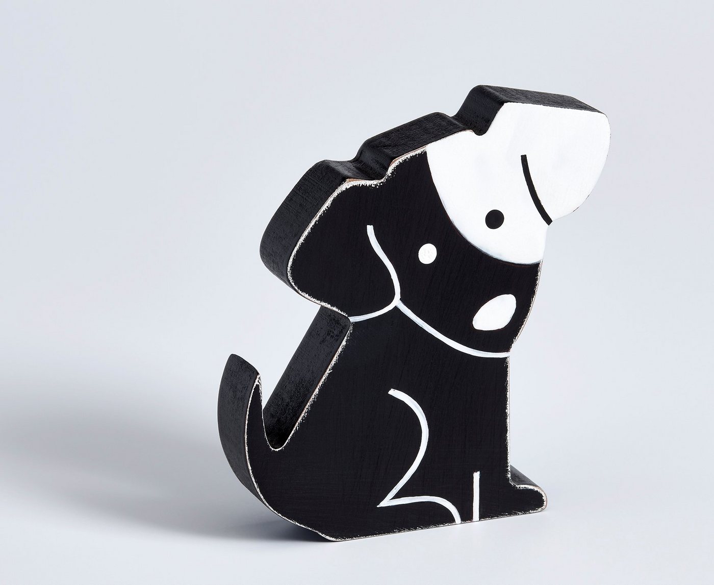 Walther Design Tierfigur Cats & Dogs Dekofigur Hund in zwei Farben, Perfekt zu jedem Anlass von Walther Design