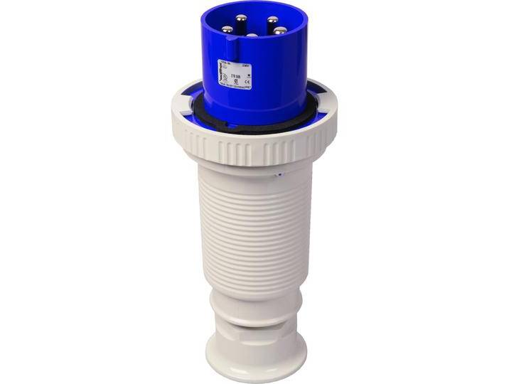 Walther Werke, Netzstecker + Netzkupplung, WAL 279509 Stecker 125A 5P 230V 9h IP67 (CEE 125/5) von Walther-Werke