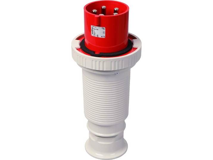 Walther Werke, Netzstecker + Netzkupplung, Wasserdichter Stecker 125A (CEE 16/6) von Walther-Werke
