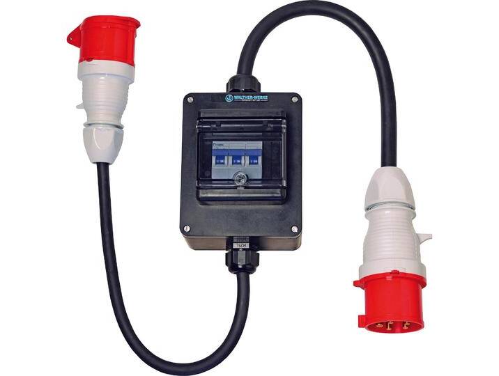 Walther Werke, Steckdose, CEE-Adapter-Leitung Walther Werke, Steckdose, CEE-Adapter-Leitung von Walther-Werke