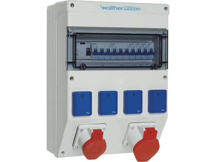 Walther Werke, Steckdose, Steckdosenkombination Walther Werke, Steckdose, Steckdosenkombination von Walther-Werke