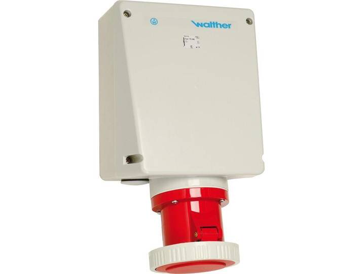 Walther Werke, Steckdose, WAL 179406 Wandsteckdose 125A 400V CEEtyp 50/60HZ 6h rt 4p I Walther Werke, Steckdose, WAL 179406 Wandsteckdose 125A 400V CEEtyp 50/60HZ 6h rt 4p I von Walther-Werke