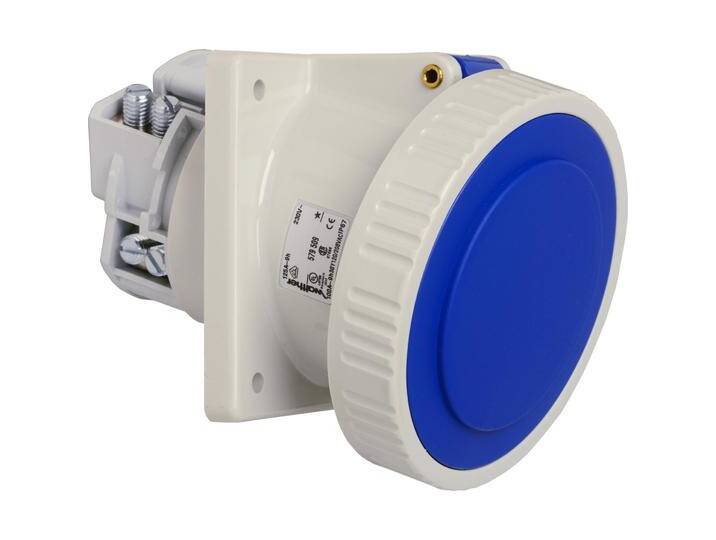 Walther Werke, Steckdose, WAL 579509 Anbaudose schräg 125A 5P 230V 9h IP67 Walther Werke, Steckdose, WAL 579509 Anbaudose schräg 125A 5P 230V 9h IP67 von Walther-Werke