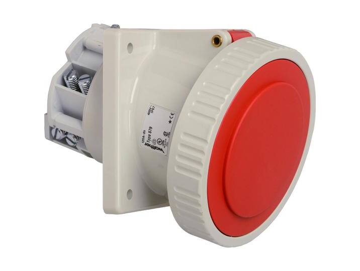 Walther Werke, Steckdose, WAL 579NI Anbaudose schräg 125A 5P 400V 6h IP67 Walther Werke, Steckdose, WAL 579NI Anbaudose schräg 125A 5P 400V 6h IP67 von Walther-Werke