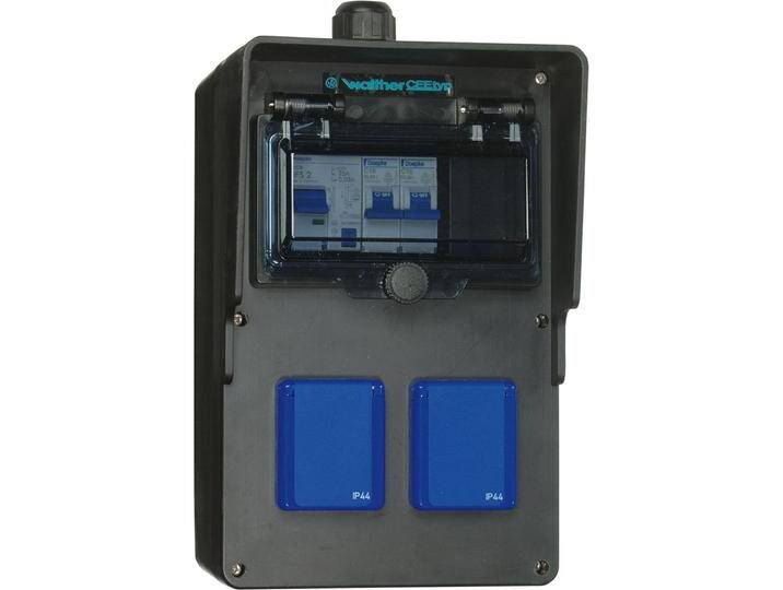 Walther Werke, Steckdose, WAL 6440002 Vollgummi Steckdosenkombination Wandgehäuse Walther Werke, Steckdose, WAL 6440002 Vollgummi Steckdosenkombination Wandgehäuse von Walther-Werke