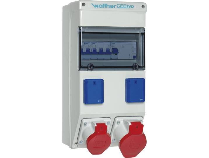 Walther Werke, Steckdose, WAL 6983012A Kunststoff Steckdosenkombination Farbton ähnlich RAL7035 Walther Werke, Steckdose, WAL 6983012A Kunststoff Steckdosenkombination Farbton ähnlich RAL7035 von Walther-Werke