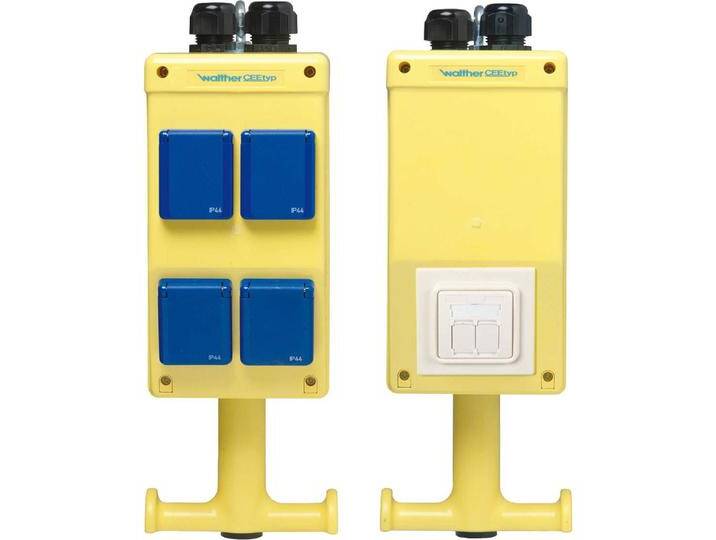 Walther Werke, Steckdose, WAL 6H00009 Kunststoff Hänge- Steckdosenkombination Walther Werke, Steckdose, WAL 6H00009 Kunststoff Hänge- Steckdosenkombination von Walther-Werke