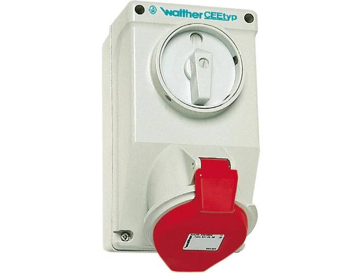 Walther Werke, Steckdose, WAL AA130306 Wandsteckdose 32A 3P 230V 6h IP44 Walther Werke, Steckdose, WAL AA130306 Wandsteckdose 32A 3P 230V 6h IP44 von Walther-Werke