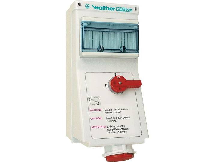 Walther Werke, Steckdose, WAL AL160TS Wandsteckdose 63A 5P 400V 6h IP44 Walther Werke, Steckdose, WAL AL160TS Wandsteckdose 63A 5P 400V 6h IP44 von Walther-Werke