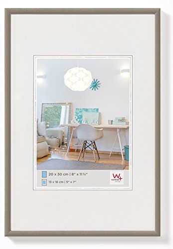 walther design Bilderrahmen stahl 60 x 90 cm New Lifestyle Kunststoffrahmen KV090D von walther design