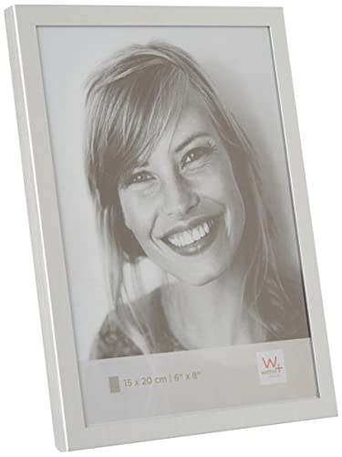 walther design Bilderrahmen silber 15 x 20 cm Metall Karla Portraitrahmen BT520T von walther design