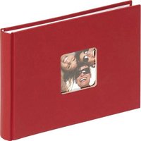 walther+ design FA-207-R Fotoalbum (B x H) 22cm x 16cm Rot 40 Seiten von walther+ design