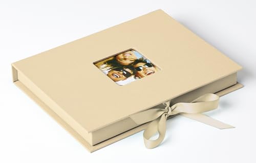 walther design Aufbewahrungsboxen creme mit Cover-Ausstanzung, Fun FB-112-H von walther design