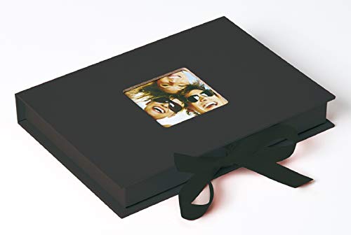 walther design Aufbewahrungsboxen schwarz mit Cover-Ausstanzung, Fun FB-112-B von walther design