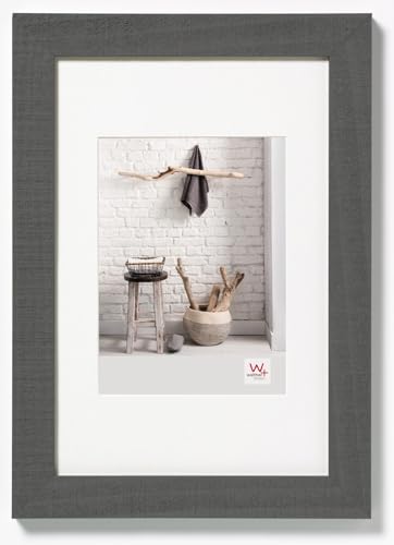 walther design Design HO015D Home Holzrahmen, 10x15 cm, grau, 10 x 15 cm von walther design