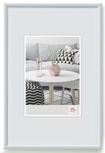 walther design Bilderrahmen weiss 20 x 30 cm Galeria Kunststoffrahmen KW030H von walther design