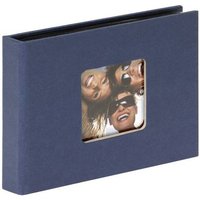 walther+ design MA-353-L Fotoalbum (B x H) 17cm x 12cm Blau von walther+ design
