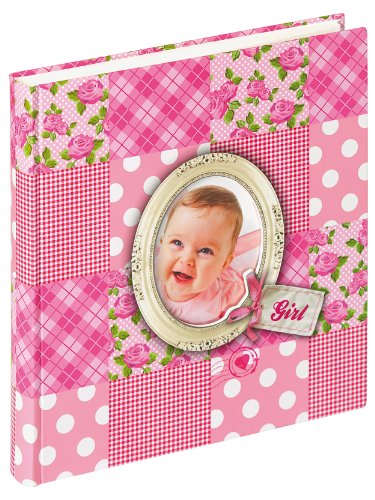Walther UK-115-R Babyalbum Patchwork Girl, 28 x 30.5 cm, rosa von Walther