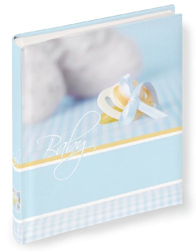 Walther UK-129-L Babyalbum Baby Vichy, 28 x 30.5 cm, blau von Walther