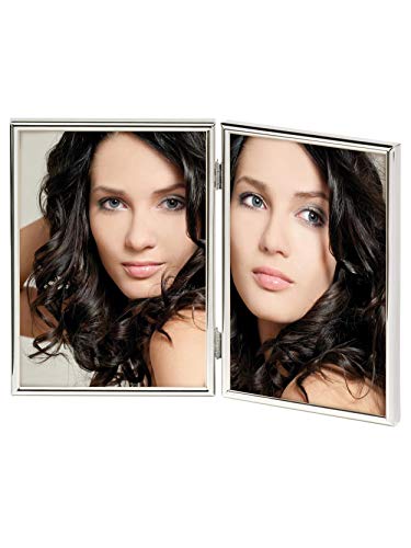 Walther WD218S - Chloe 3 - Portraitrahmen, Doppelrahmen, versilbert, 2 x 13 x 18 cm Walther WD218S - Chloe 3 - Portraitrahmen, Doppelrahmen, versilbert, 2 x 13 x 18 cm von walther design