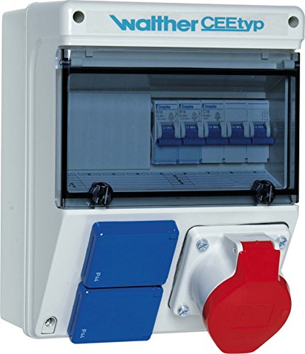 Walther Werke Steckdosenkombination 6920113 CEE-Steckdosen-Kombination 4015609090785 von Walther