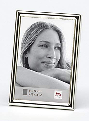 walther design Bilderrahmen silber 6 x 9 cm Chloe Portraitrahmen WD069S von walther design