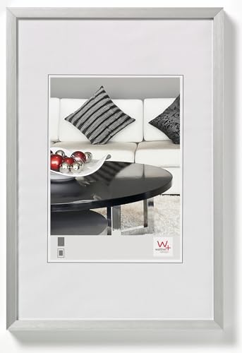 walther design AJ050S Aluminium-Bilderrahmen Chair, 40x50 cm, silber von Walther