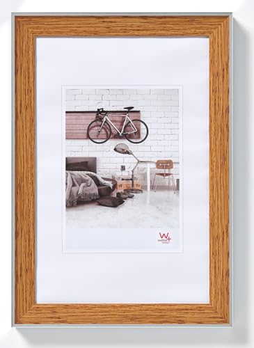 walther design Bilderrahmen buche 40 x 50 cm mit silberne Außenkante, Bohemian Designrahmen EN050P walther design Bilderrahmen buche 40 x 50 cm mit silberne Außenkante, Bohemian Designrahmen EN050P von walther design