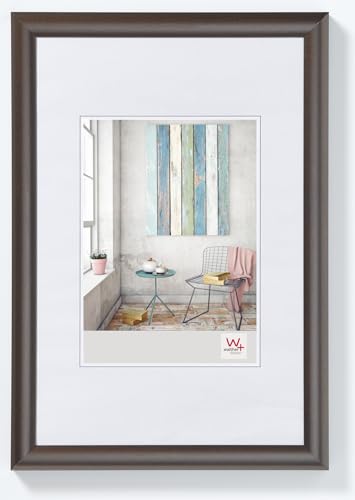 walther design Bilderrahmen stahl 24 x 30 cm Trendstyle Kunststoffrahmen KP430D von walther design