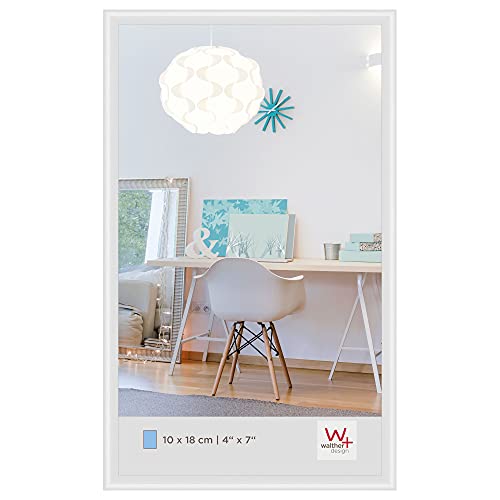 walther design Bilderrahmen weiss 10 x 18 cm New Lifestyle Kunststoffrahmen KV118W von walther design