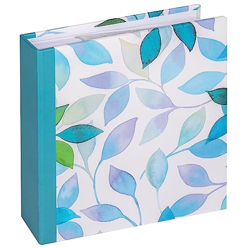 walther design Fotoalbum blau 200 Fotos 10 x 15 cm Memo-Einsteckalbum Season ME-363-L von walther design