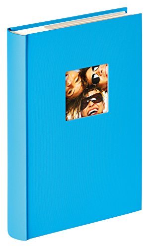 walther design Fotoalbum oceanblau 300 Fotos 10 x 15 cm Memo-Einsteckalbum mit Cover-Ausstanzung, Fun ME-111-U von walther design
