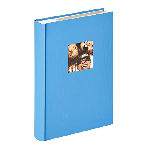 walther design Fotoalbum oceanblau 300 Fotos 10 x 15 cm Memo-Einsteckalbum mit Cover-Ausstanzung, Fun ME-111-U von walther design